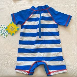 Little Me UPF50 baby one piece swimsuit